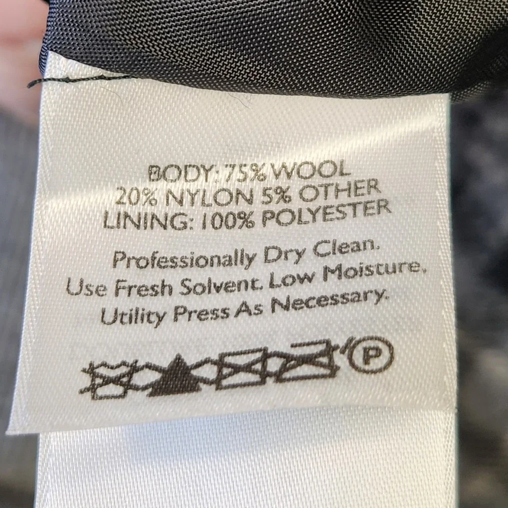 Eddie Bauer Mercer Fit Skirt Womens 2 Wool Plaid‎ Dark Academia Preppy Professor